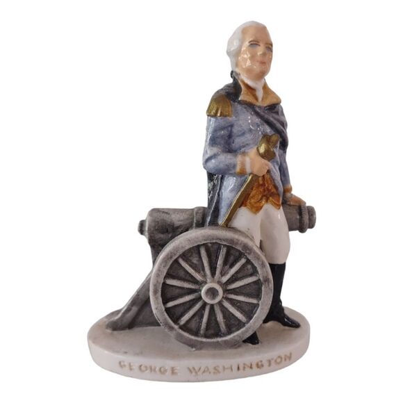 Sebastian Miniatures George Washington with Canon by W. Baston 1947 - Picture 14 of 14